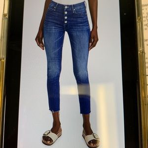 Mother Pixie Button Fly NEW with tags Sz 27